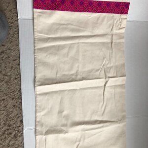 Tory Burch large white cotton dust bag for garments or shoes